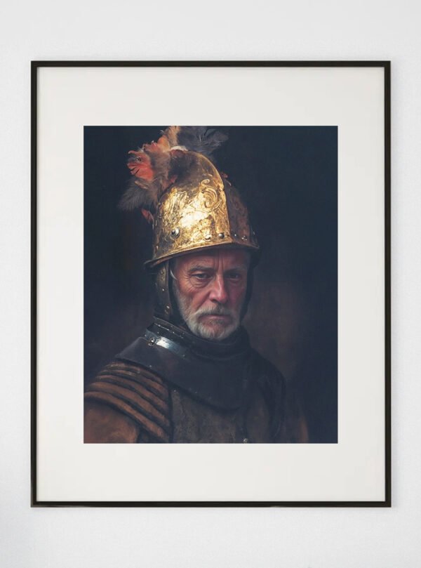 The Man with the Golden Helmet